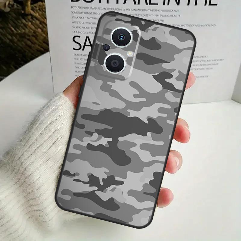 Чехол Military Army Camouflage для OPPO Reno 8 7 6 5 4 Lite 8T 5Z 4Z 10 11F OPPO Find X5 X6 Pro X2 Neo X3 Lite Cover