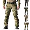Мужские рабочие брюки с несколькими карманами для занятий спортом и активного отдыха, повседневные брюки с несколькими карманами