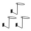 3/ 6pcs Motorcycle Helmet Holder Stand Wall Mounted Hat Holder Stand Heavy Duty Helmet Holder Cowboy Hat Rack Stand Hanger Hook
