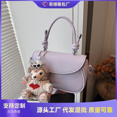 Популярная сумка женская новая универсальная высококлассная сумка через плечо, сумка-мессенджер для поездок на работу, ручная переноска, маленькая квадратная сумка