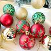 30 Pcs Christmas Balls Ornaments 2.4 Inch Small Shatterproof Plastic Balls Christmas Tree Hanging Decoration for Holiday Wreath Party Tree Decor