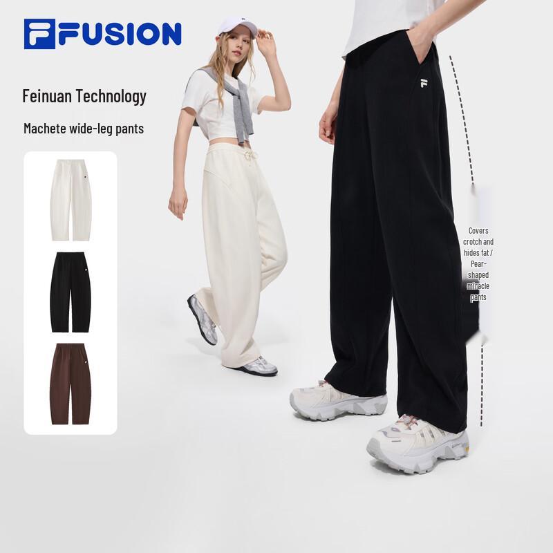 FILA FUSION 2026 Autumn Knitted Straight-Leg Pants