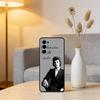 Чехол для телефона Singer Camaron D-De L-La I-Isla для Samsung S25,S24,S21,S22,S23,S30,Ultra,S20,Plus,Fe,Lite,Note,10,Черный чехол