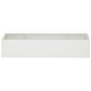 Retaining Wall 6 pcs 200 x 100 x 30 cm Steel White