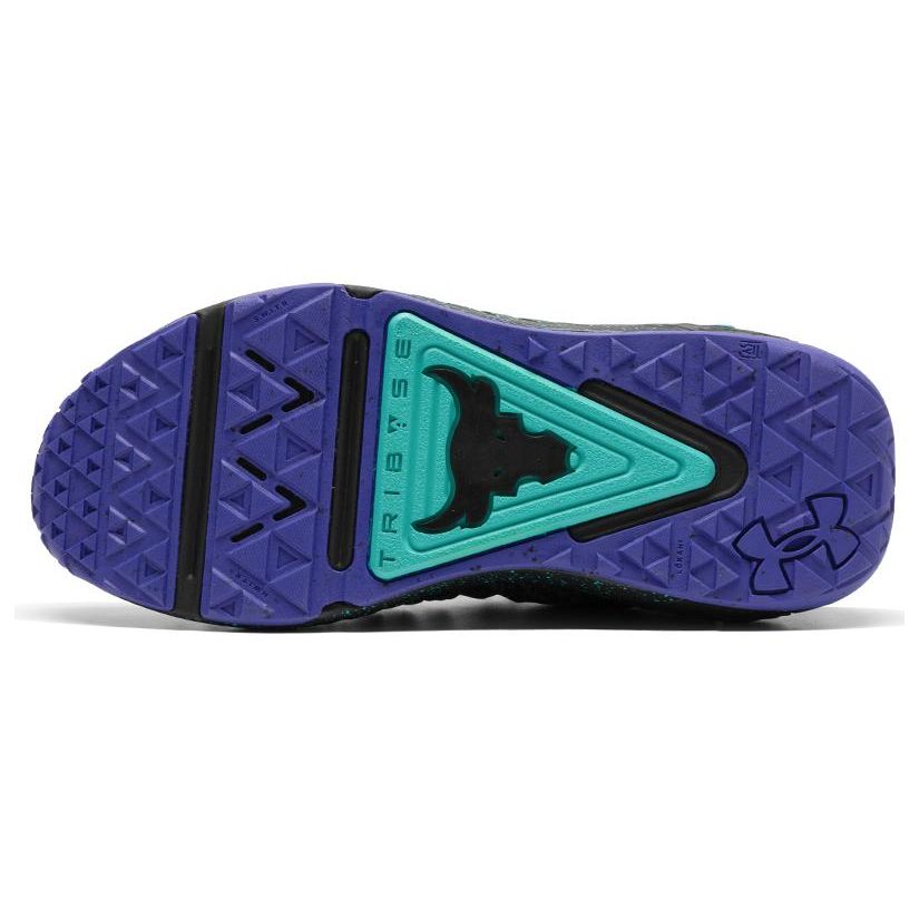 Under Armour Project Rock 6 Black Neptune Men Sneakers Stealth-Grey 3026534-002