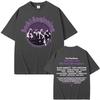 Тяжелый металл рок-группа Black Sabbath и Оззи Осборн Назад к началу футболка мужская женская винтажная готическая панк-стиль футболки