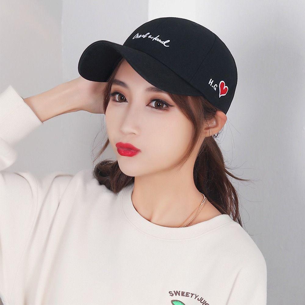 Хлопковая бейсболка Хип-хоп Кепка с козырьком Летняя кепка с козырьком для мужчин и женщин