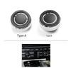 Air Conditioning Knob Console Audio Volume Radio Knob Cover Control Switch Button For Porsche Macan Panamera Cayenne Parts