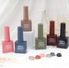 Syrup Gel Nail Polish Ombre Edition 6 Color Set K-Beauty, премиум-бренд гелевых ногтей