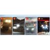 Nilight 5Inch 72W Double Row Flood Bar 10800Lumens Driving Fog Led Off Road Lights for Trucks Jeep ATV UTV SUV Boat Marine 2PCS