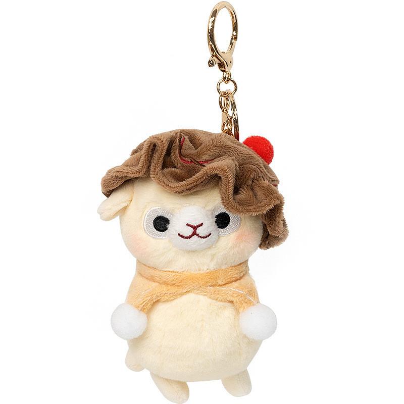Amuse Sheep Plush Doll Keychain With Super Soft Short Plush For Teen Accessories