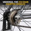 Chain Master Link, 10 Set Heavy Duty Steel 410 Chain Master Link, Lightweight Easy to Install Chain Connector Link Motorcycle ATV Dirt Accessory 410