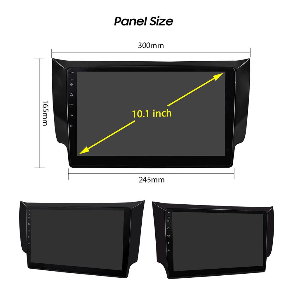 Для Nissan Sentra B17 2012 - 2017 Автомобильный Радио Мультимедийный Центр Навигация Стерео 4G GPS Авто Радио Carplay Android 13 Экран