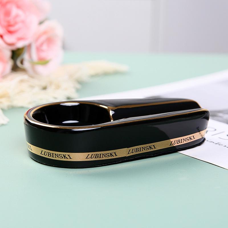 Cigar Ashtray Ceramic Ashtray Creative Portable Cigar Ashtray Smoking Accessories Cigar Accessories