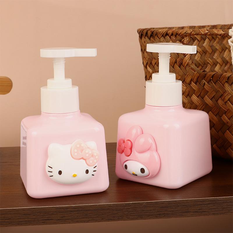 200 мл Sanrio Hello Kitty Бутылочка для мыла My Melody Шампунь Молочко для душа Sub-Bottle Лосьон Дозатор Розовый Контейнер для хранения