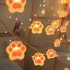 Мультяшный аниме ночник Sanrio Хелло Китти Синнаморолл USB-светильник Декоративные гирлянды для праздника Вечеринка Освещение для атмосферы комнаты