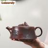 240 мл роскошный исинский фиолетовый глиняный чайник ручной работы чайник из необработанной руды фиолетовый глиняный чайник китайский чайный сервиз Цзыша украшения принадлежности