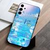 F-Frutiger Aero Aqua N-Nostalgia Чехол для телефона для Samsung Galaxy A73,A72,A71,A70,A53,A52,A51,Другие Мягкий Черный Корпус