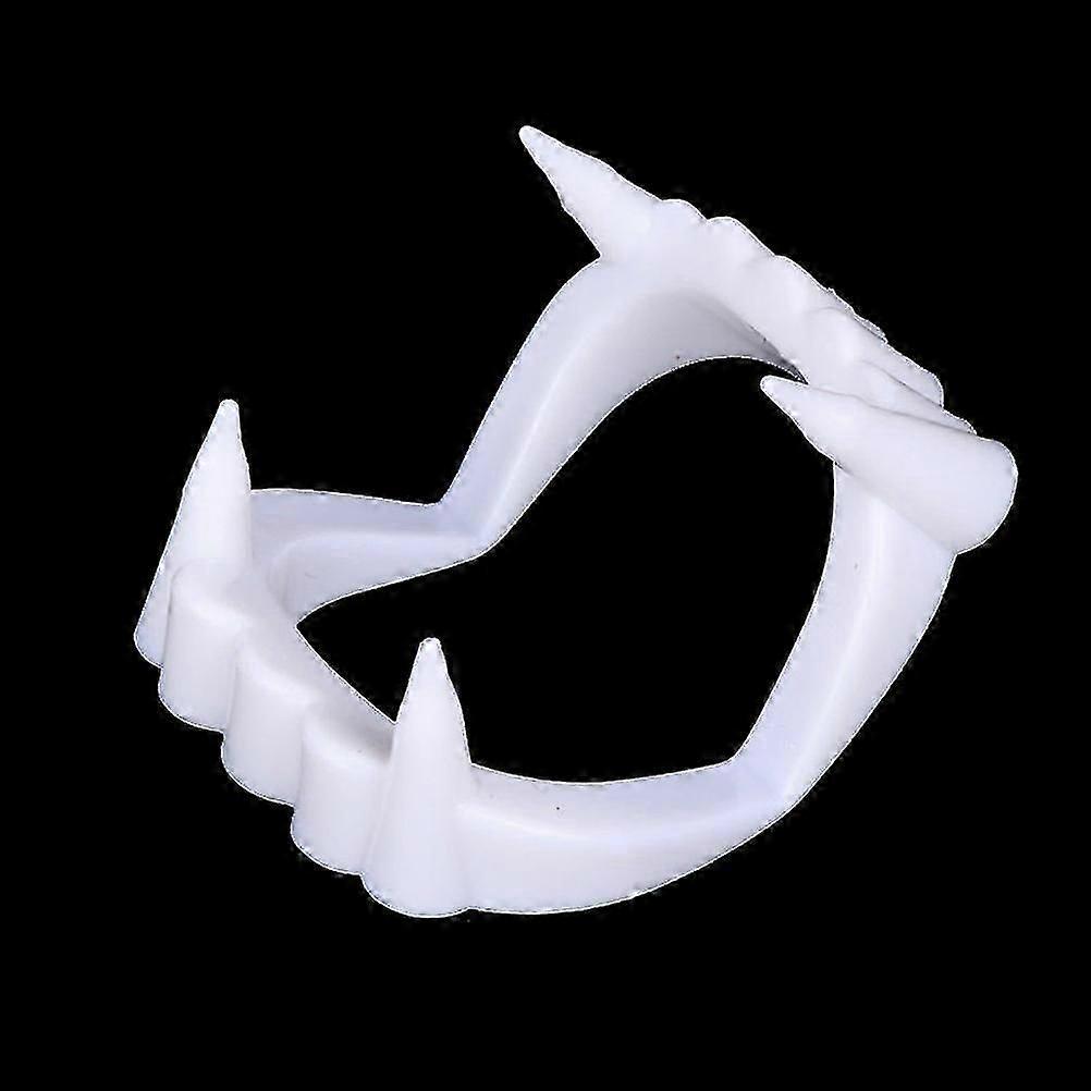 24 Pcs Vampire Fangs Kids White Vampire Fangs White Vampire Teeth Plastic Vampire Teeth