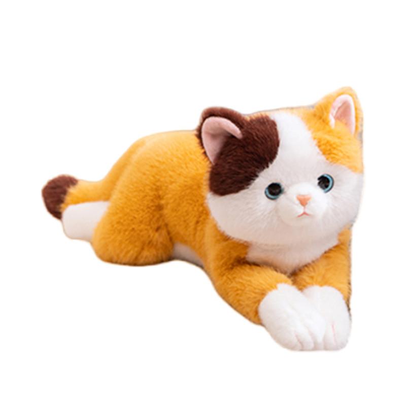 Animal Cat Plush Toy Cute Cartoon Children Bedroom Sleep Accompany Gift Doll