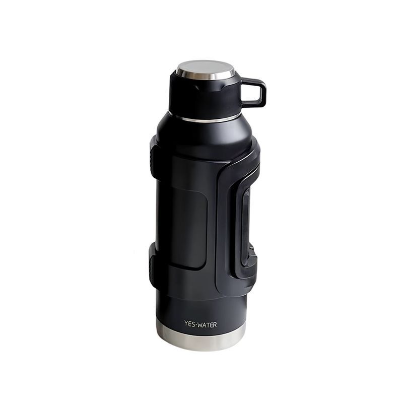 Large-Capacity Insulated Cup 304 Stainless Steel Outdoor Travel Water Cup Car-Mounted Household Insulated Kettle with Lid for Drinking Water