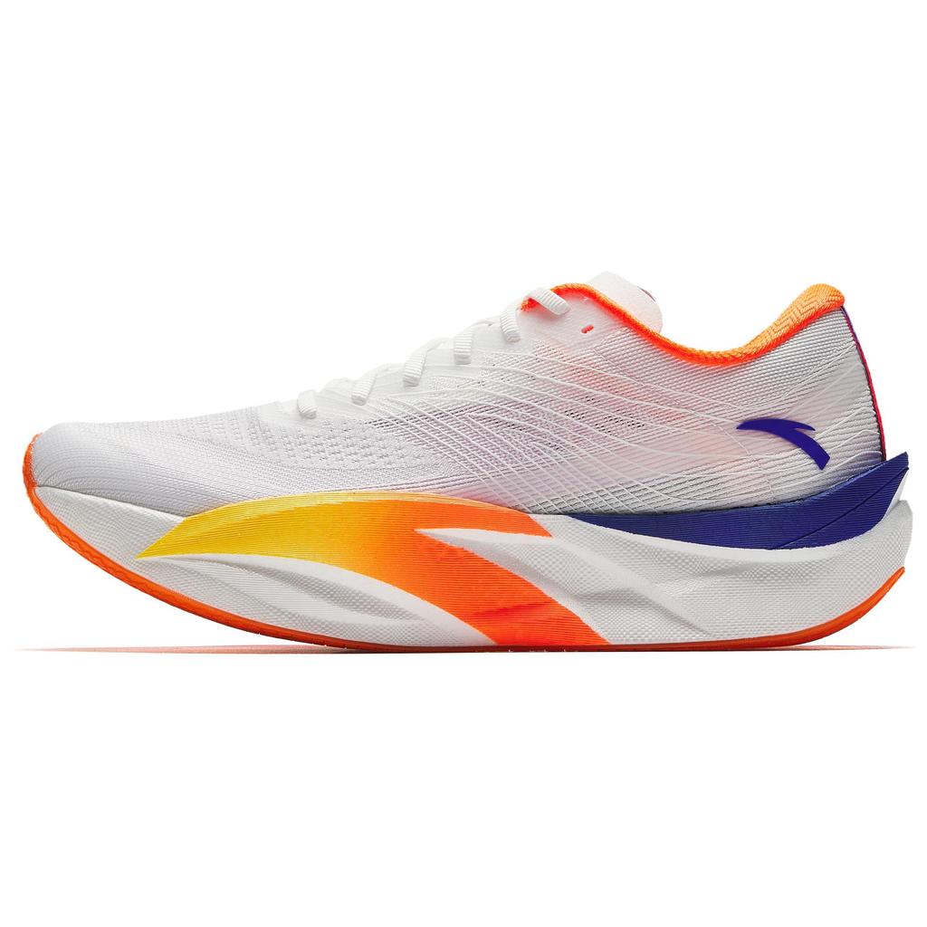Anta C202 6.0 Sports Fashion Non-Slip Wear-Resistant Breathable Low-Top Casual Running Shoes Men Sneaker White Blue Orange 112515575-3