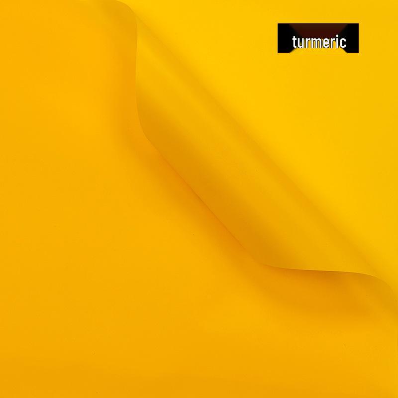 Полупрозрачная Водонепроницаемая Матовая Бумага для Букетов Флориста - Корейская Однотонная Упаковка для Цветов