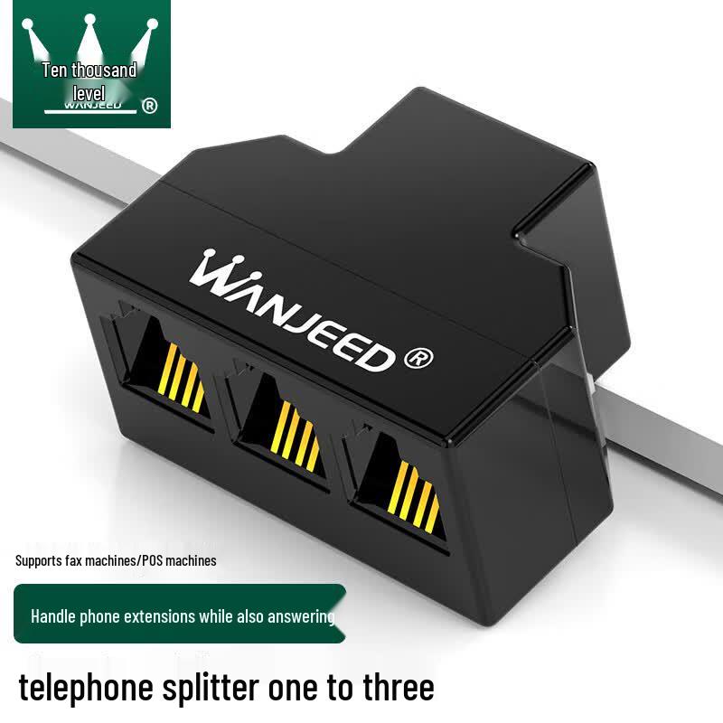 WANJEED RJ11 Telephone Line Splitter & Adapter