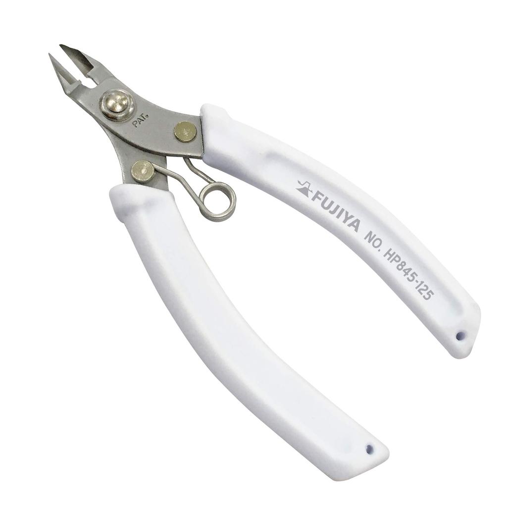 Пластикогубцы Fujiya из нержавеющей стали, 125 мм, HP845-125