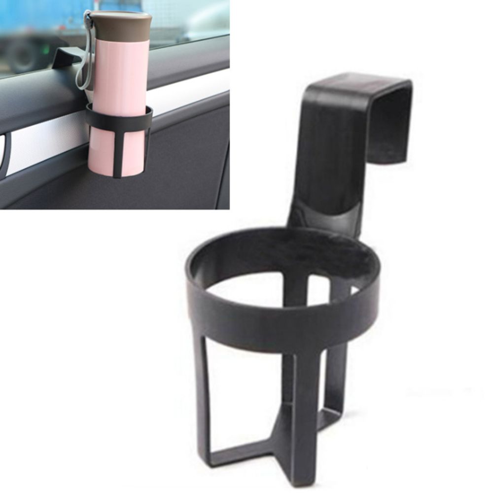 Black Universal Mount Stand Door Mount Beverage Bottle Cup Car Drink Holder Cup Stand