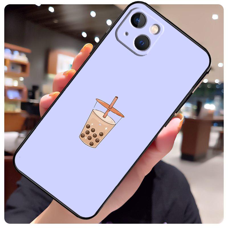 Чехол для iPhone 13 Pro Max 16 15 11 12 14 17 Pro Max mini 15 16 Plus 16e 17 Air с рисунком бабл-ти