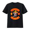 Мотоциклетный клуб Bandidos Швеция Футболка Размер США S M L XL 2XL 3XL винтажная стиранная мужская Топ для повседневной носки с принтом Унисекс