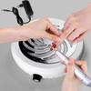 Nail Dust Collector Compact Quiet Professional Easy To Clean Vacuum Fan Silver