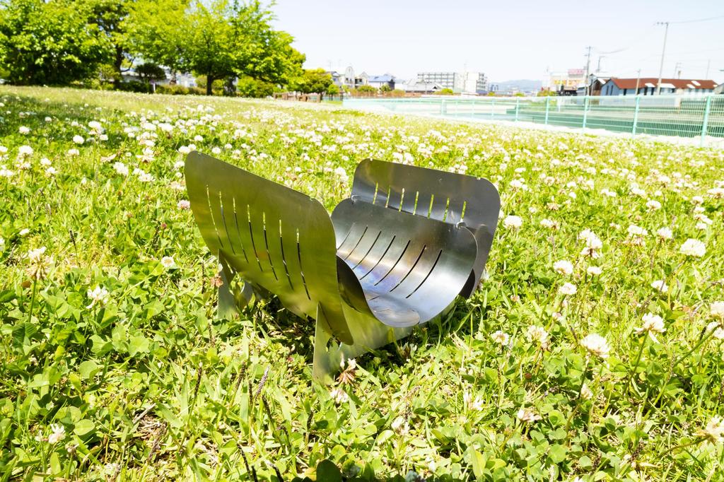 Titanium Fire Pit That Fits In the Large Mess Takibistin Large EXT Tin,