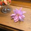 Women Hairpin Secure Grip Realistic Flower Design Hair Clip Non-Fading Lightweight Decorative Hair Accessories