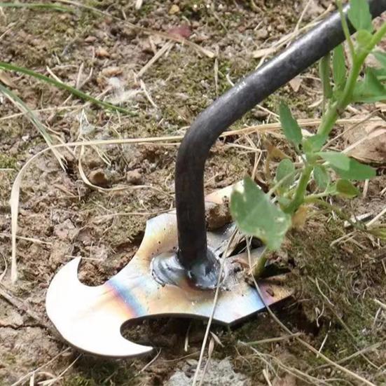 Инструмент для выкорчевывания прополки, садовые грабли с длинной ручкой, высокопрочный инструмент для удаления сорняков с полированной поверхностью, садовые принадлежности