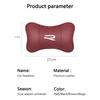 Car Emblems Seat Headrest Neck Pillow Valve Caps For Volkswagen VW Rline R Passat GOLF 6 7 8 GTI POLO Touareg Jetta HVXS-A304