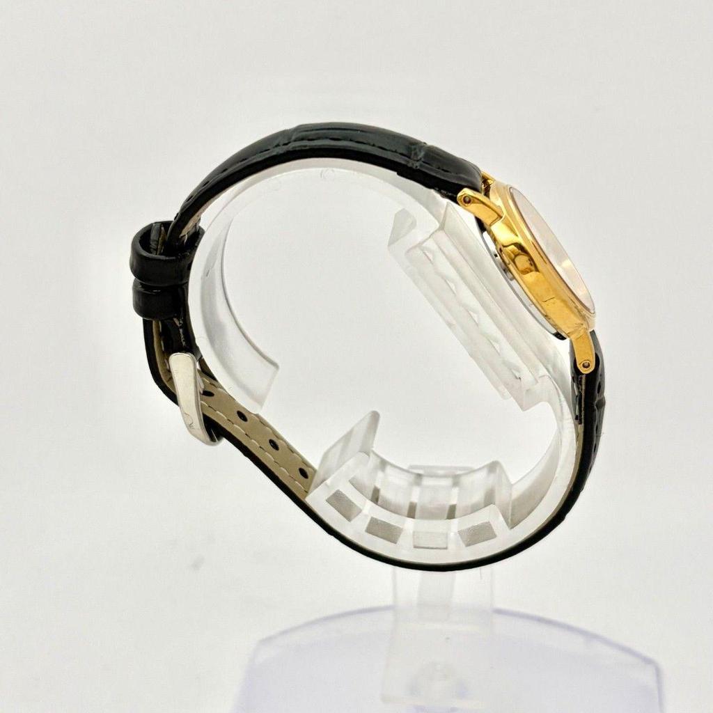 Used [Beautiful Condition/New Battery] SEIKO Ladies Watch Gold 1N01-0BA0 812682 New Belt