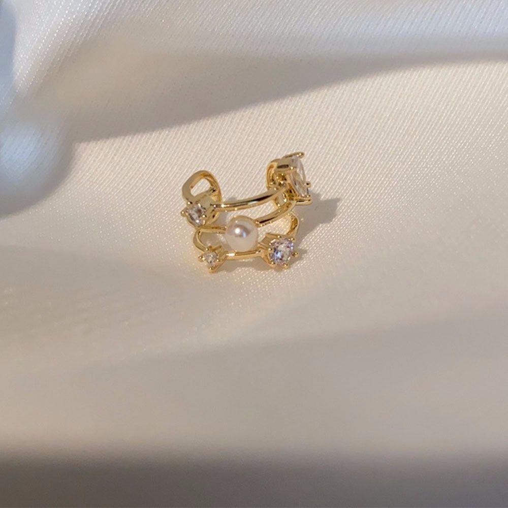 Кафф для уха Циркон Звезда Модная бижутерия Клипса для уха Клипса для хряща Клипсы Клипса для козелка уха