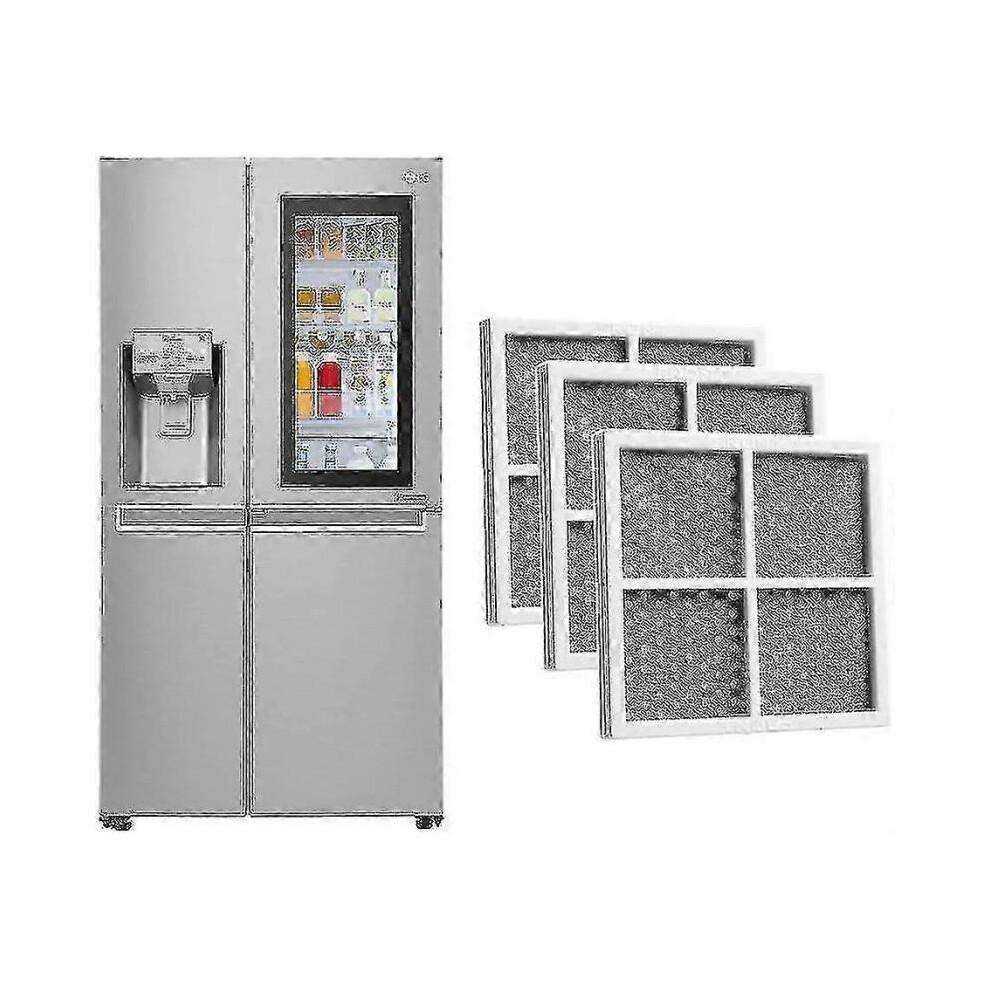 Air Filter for Lg Pure N Fresh Refrigerator, 3 Pcs Replacement Fresh Air Filter, for Lg - KM less