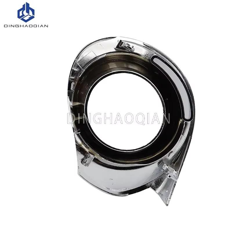 Car Front Fog Light Cover Lower Bumper Black Foglight Hole Grilles Decoration Bezel Fit for Toyota Prius c Aqua 2015 2016 2017