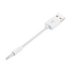 3.5mm To USB 2.0 Data Sync Audio Adapter Cable for iPod Shuffle 3rd 4th 5th 6th