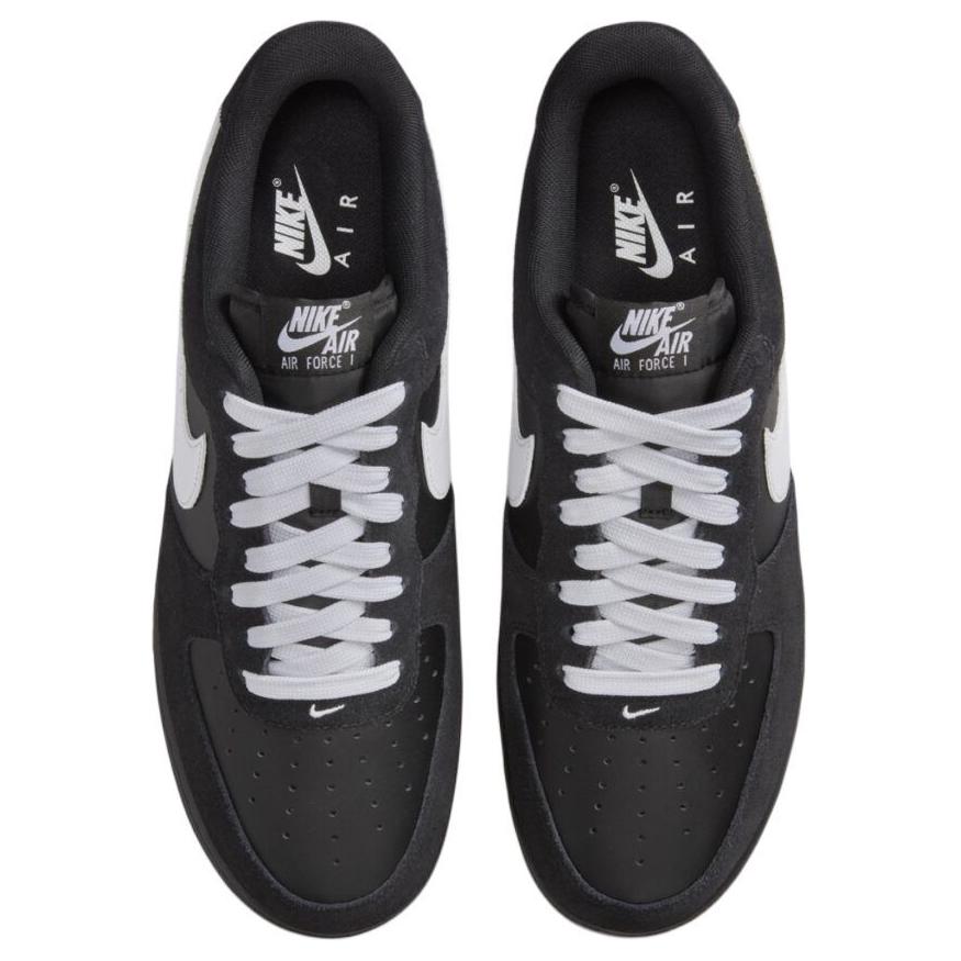 New Nike Air Force 1 Low '07 LV8 Black Gum Light Brown White