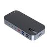 Choetech M52 USB-C HUB — USB-C PD/USB-C/USB-A/HDMI/VGA/DP/SD/TF/RJ45/AUX — серый