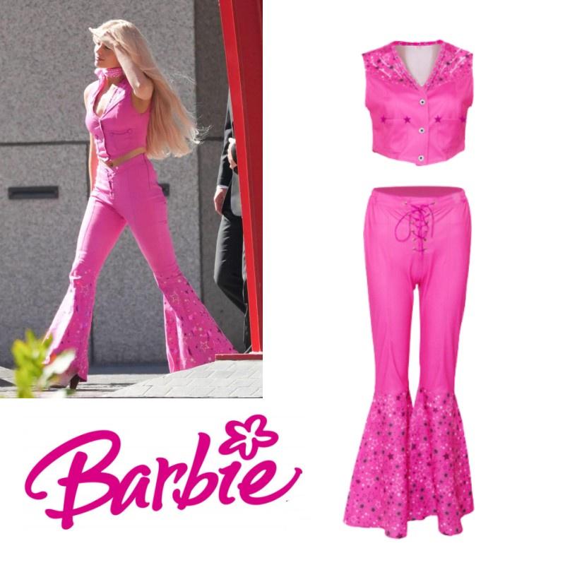 Trendy Barbie Ken Movie Character Cosplay Outfit Polyester, Personalized Streetwear, Available In Multiple Sizes