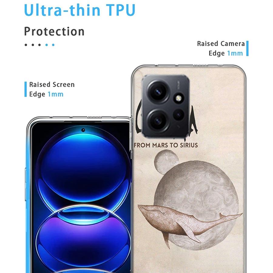 G-Gojira Band Phone Case For Redmi 12 13C 14C 12C Note 14 13 Pro Plus 10 10A 10C 9 9A 9C 9T K70 K80 Pro 8 8A Clear TPU