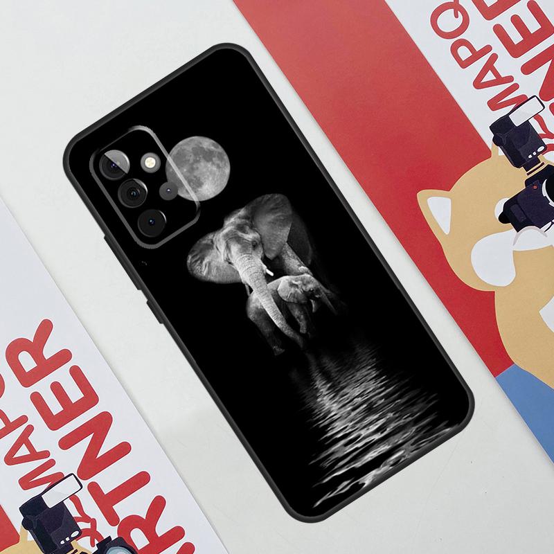 Чехол для телефона Elephant Baby Nature для Samsung Galaxy A53 A33 A23 A13 A52 A32 A22 A12 A51 A71 A14 A24 A34 A54 A21S