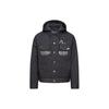 EVISU Jackets Men's Dark Gray Hooded Thickened Other 2EAGNM3JK5109RXPQ
