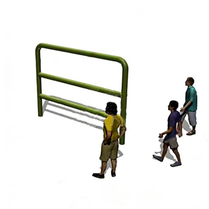 JINGRUIDA 600m Obstacle Course High Hurdle Training Equipment