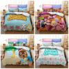 Animal Crossing Bedding Set Cartoon Game 3D Duvet Cover Sets Twin Full Queen King Size Pillowcase for Kids Gift Home Decor